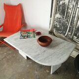 Marble coffee table