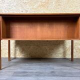 60er 70er Jahre Teak Writing Desk Schreibtisch von Gunnar Nielsen für Tibergaard
