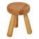 Scandinavian Ingvar Hildingsson stool, beech and ash, 1970, Sweden.
