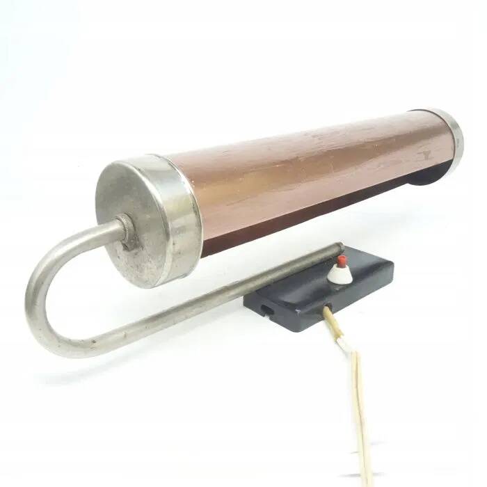 CDT ART DECO wall light tube under picture