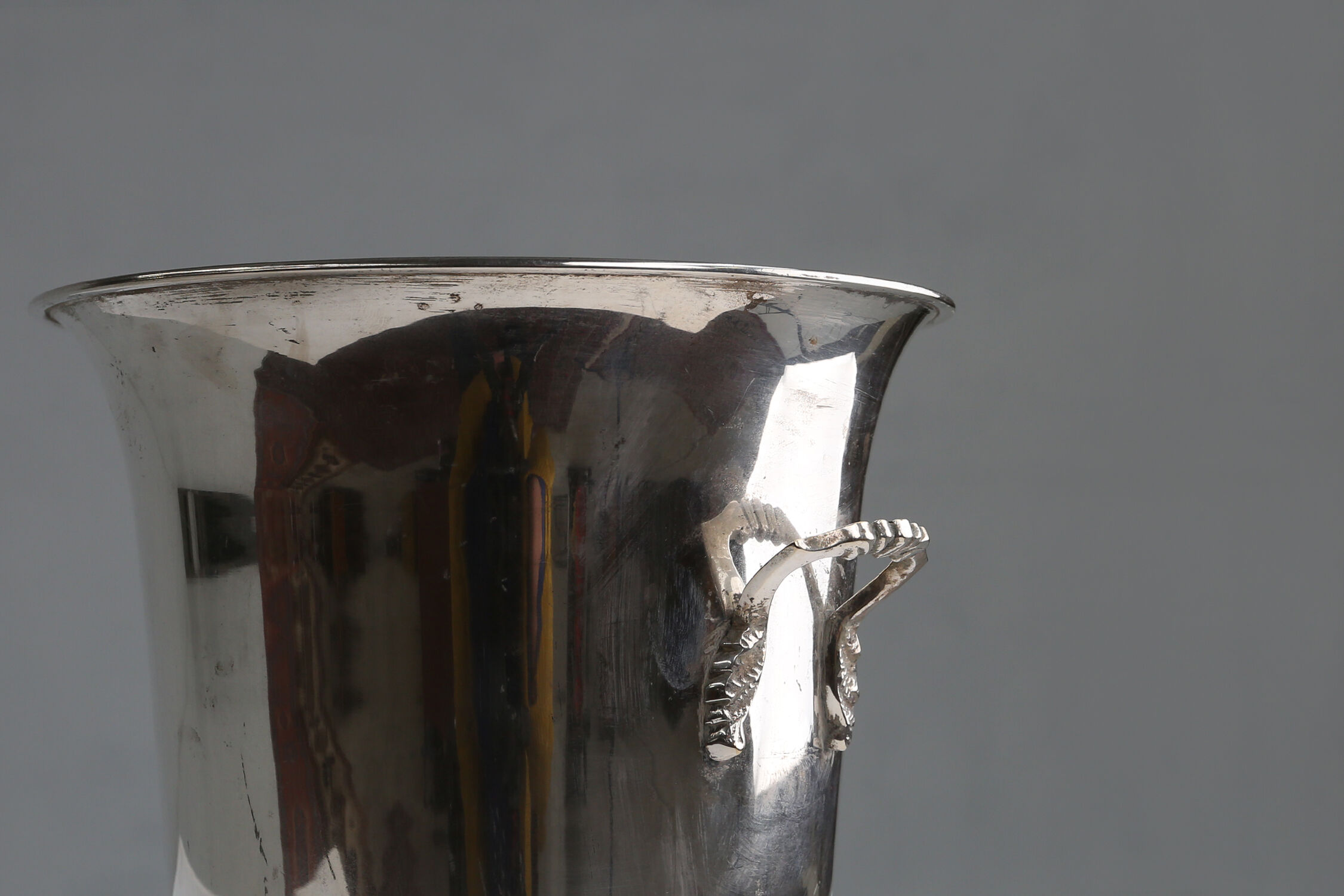 Old silver plated ice bucket ca.1900