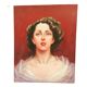 Peinture sur bois 1950