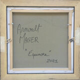 Acrylic on canvas by Arnoult MAGER, born in 1997. Equinox