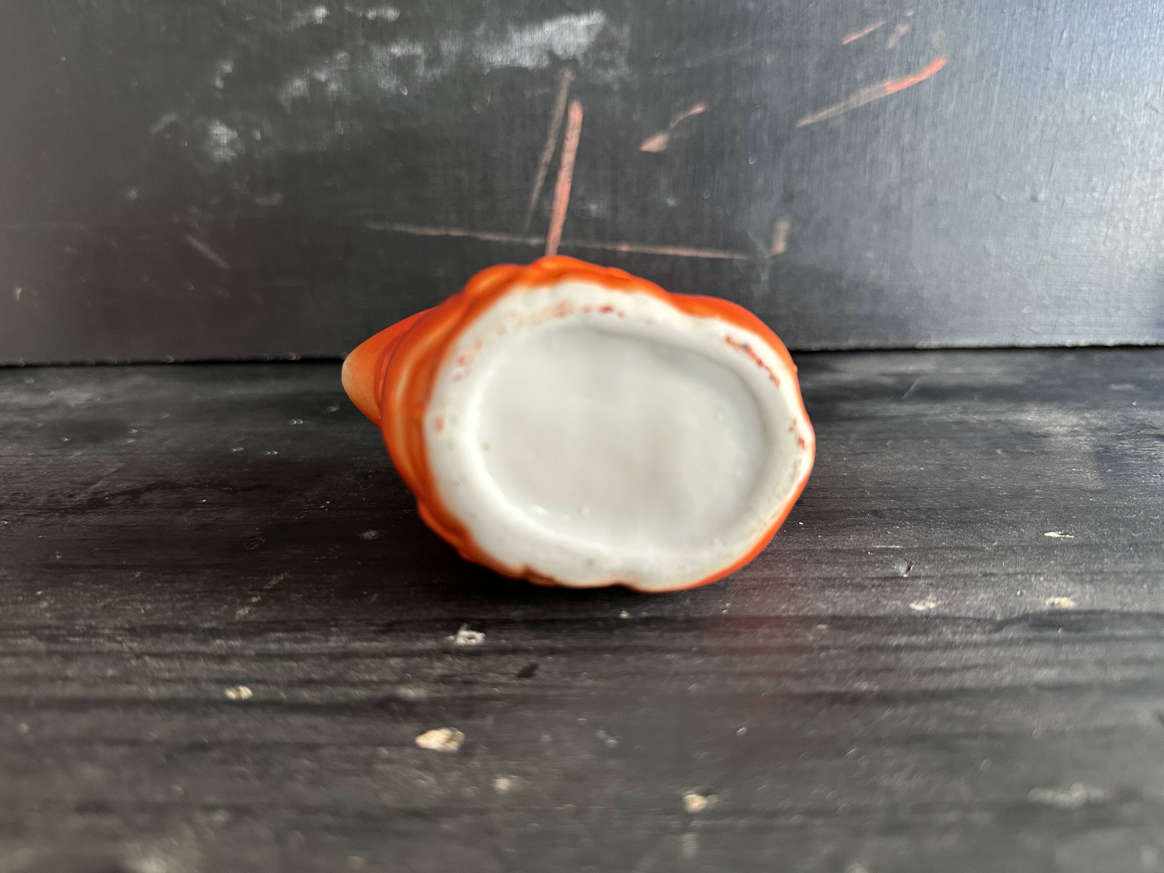 Antique ceramic lobster pitcher from the early 20th century.