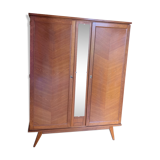 Armoire vintage pieds compas