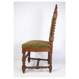 Chaise en chêne massif avec le style de la Renaissance