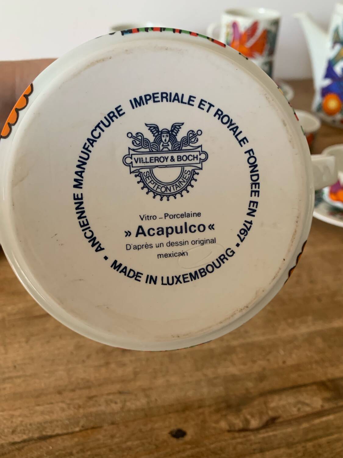 Villeroy & Boch service, Acapulco model