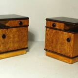 Paire de tables de chevet, années 1960