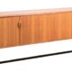 Vintage Scandinavian sideboard, teak sideboard from the 60s/70s