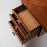 Midcentury Danish desk in teak by Arne Vodder for Sibast 1960s - 180cm