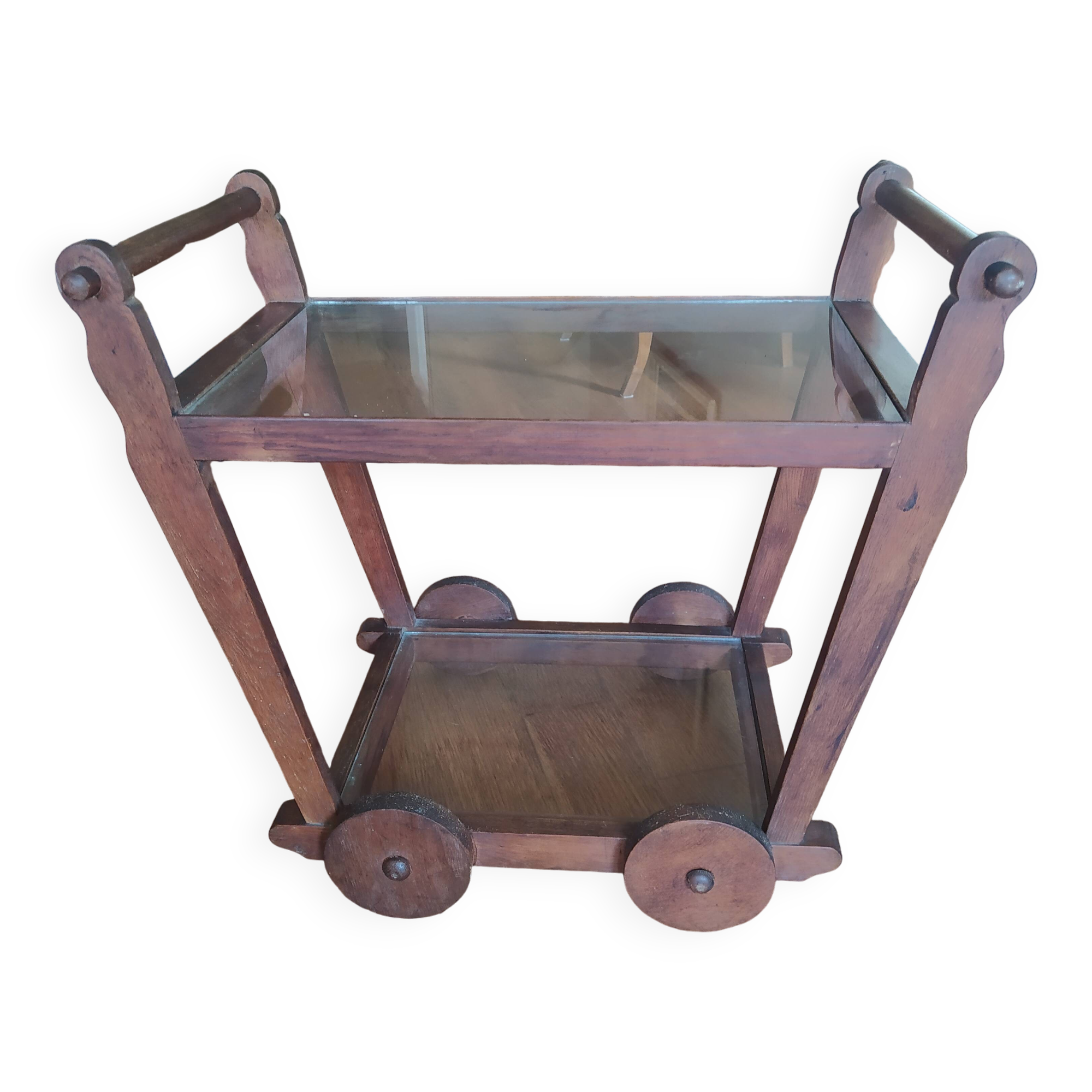 Modernist tea trolley from the 1930s Netherlands