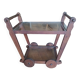 Modernist tea trolley from the 1930s Netherlands