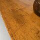 Grande table de ferme en bois avec tiroir en sapin fin 19 eme 