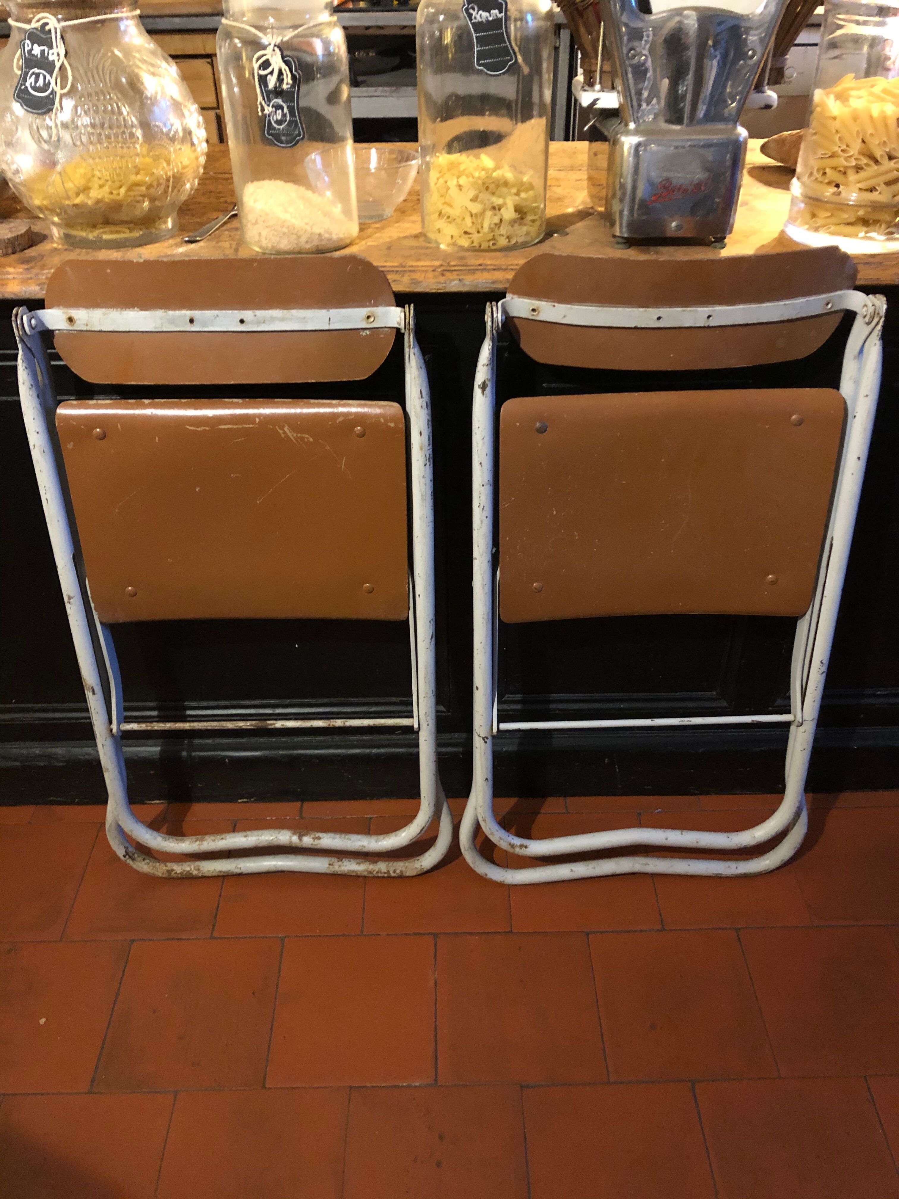 Pair of Chairs Bienaise Nelson brothers circa 1920/1930