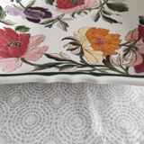 Plat les grandes fleurs de Gien