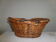 Nice little basket with handles, woven Wicker vintage