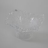 Glass vase, Swedish design, 1960s, manufacturer: Pukeberg