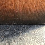 Furniture binder with oak curtain