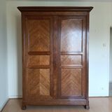 Armoire en chêne Louis Philippe