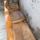 Set of 4 70s elm chairs, Regain