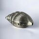 Shell jewellery box, silver plated, Italy, circa 1970s