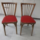 Paire de chaises bistro
