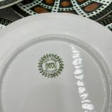 Set of 11 plates Boch model Bernadette