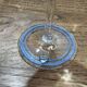 Set of 6 Swedish crystal champagne glasses by the brand Orrefors.