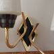 Brass and polished glass, set of 2