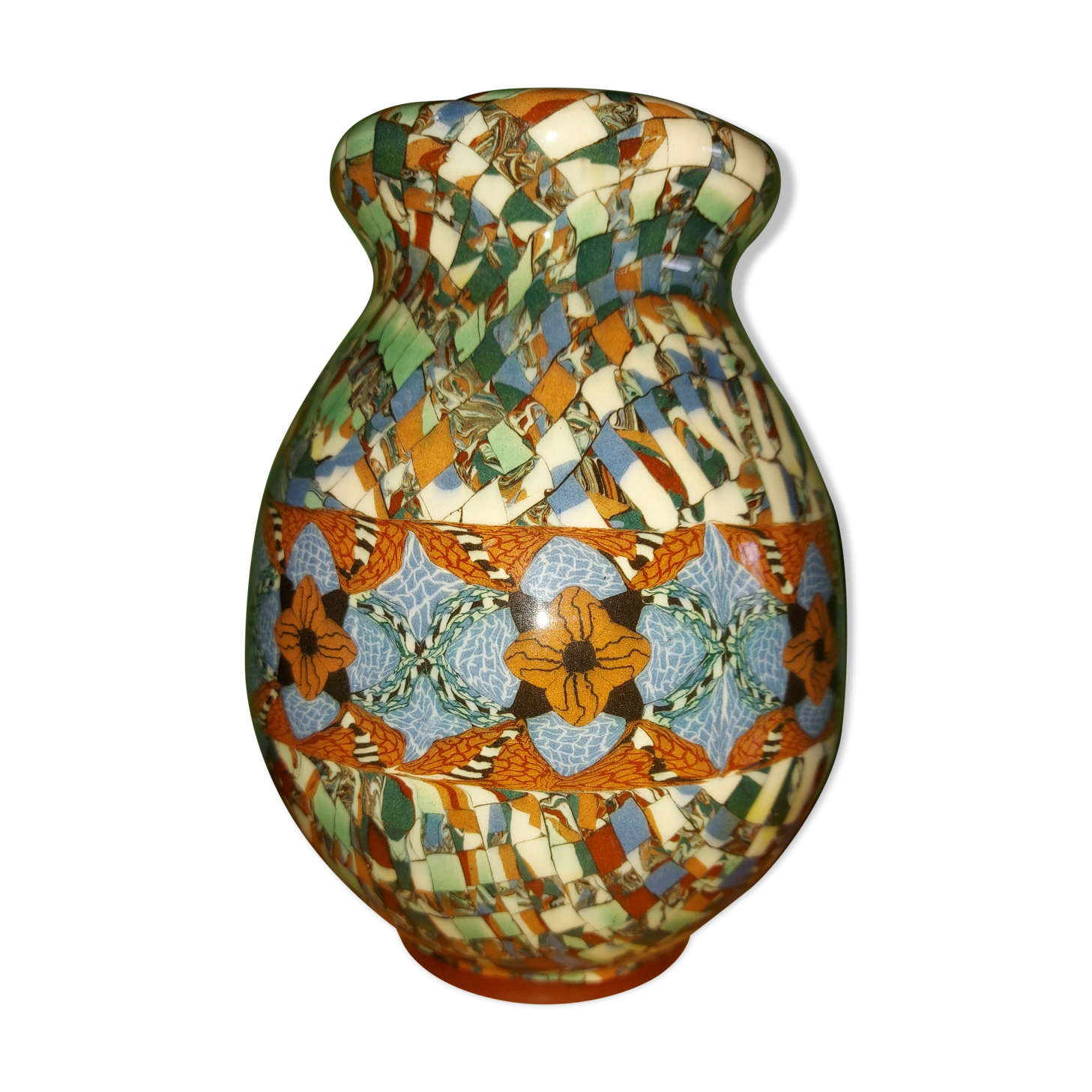 Vallauris Jean Gerbino ceramic vase