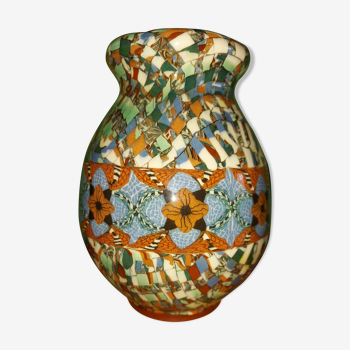 Vase céramique Vallauris Jean Gerbino