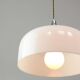 Suspension blanche Space Age de Guzzini, années 1960