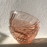 3 Arcoroc bowls Rosaline collection
