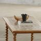 Mid-century modern Danish coffee table in oak with a ceramic top, 1950s.