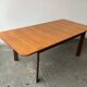 Rare 1960’s mid century G Plan dining table with angled legs
