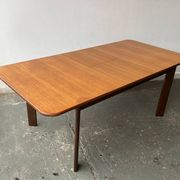Rare 1960’s mid century G Plan dining table with angled legs