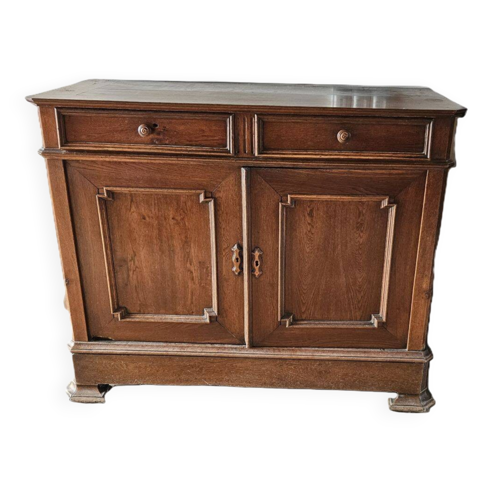 Parisian sideboard with 2 doors and 2 drawers