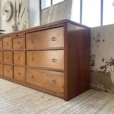 XXL golden oak craft furniture from the 50s