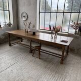 XXL solid oak table 3m2