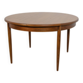 Mid-century round teak fresco dining table from G-Plan, United Kingdom, 1960s