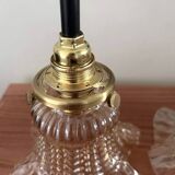 Vintage glass wall sconces