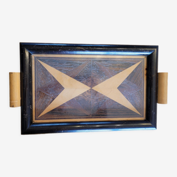 Marquetry tray