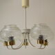 Mid-century chandelier by instala jilove u decina,1970's.