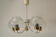 Mid-century chandelier by instala jilove u decina,1970's.