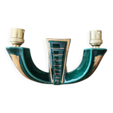 Vintage ceramic wall light