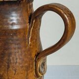 Ceramic potter's pitcher by F.CHEDEVILLE 20th century
