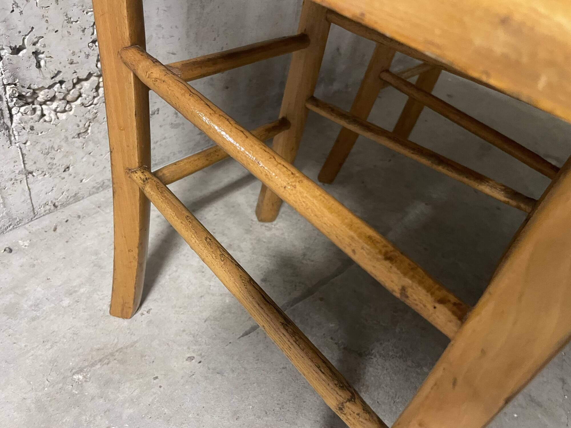 Pair of 1960s bistro chairs
