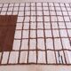 Tapis beni ouarin fait main traditionnelle taille 150 x 250 cm