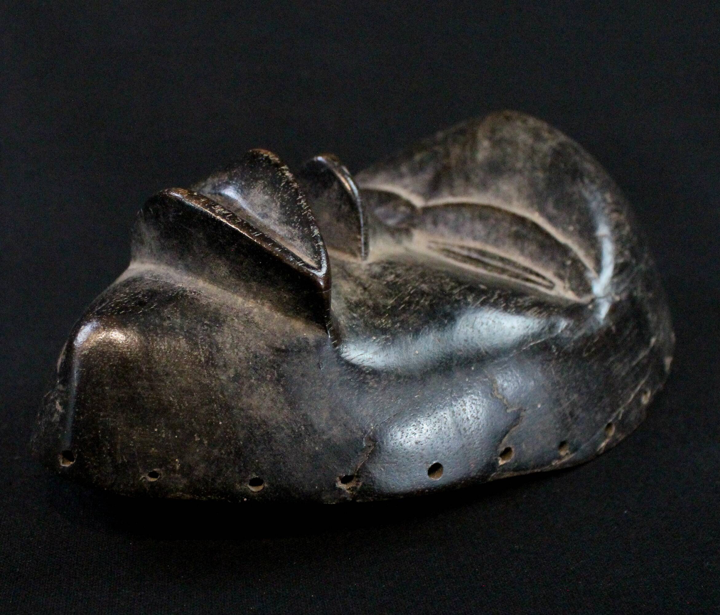 African Art - Old Dan Ethnic Running Mask - Ivory Coast - 22.5