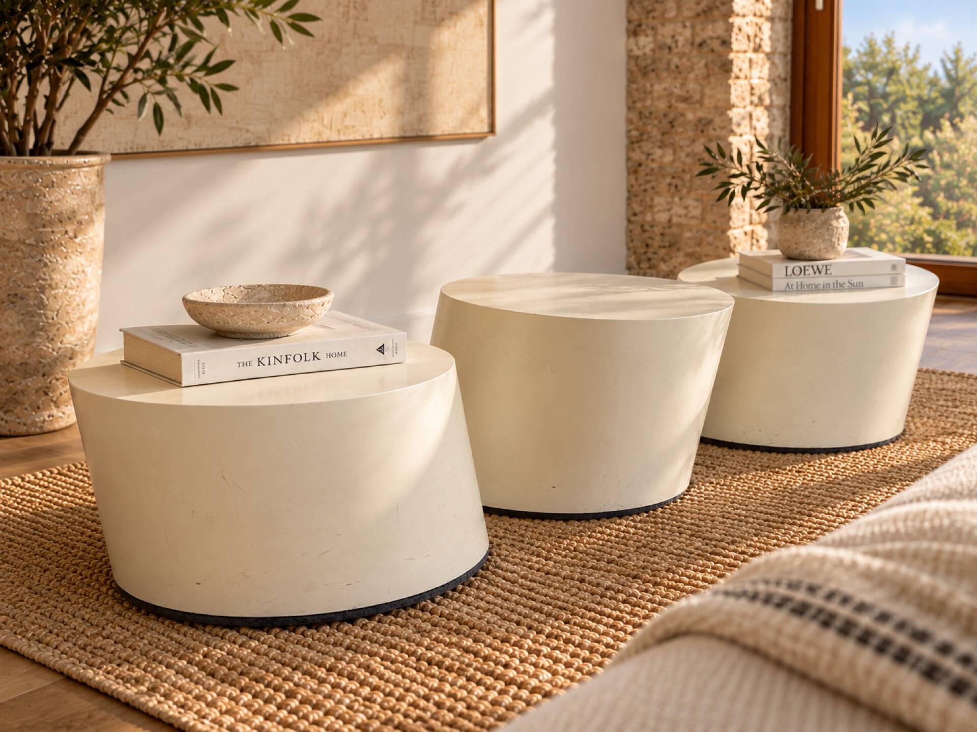 Set of 3 coffee tables Scancarò – LaCividina – Antonino Sciortino – from